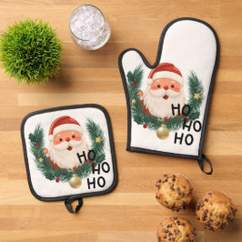 Oven Mitt & Pot Holders Set