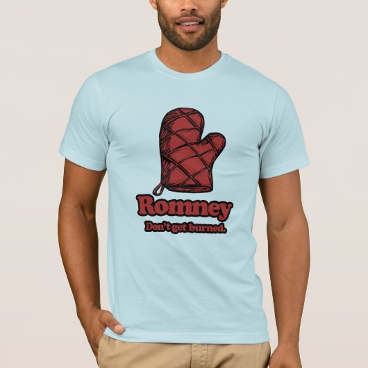 Oven Mitt Romney - Get Burned.png T-shirt (Voorkant)