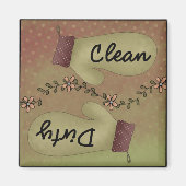 Oven Mitt Vaatwasser Magneet (Voorkant)