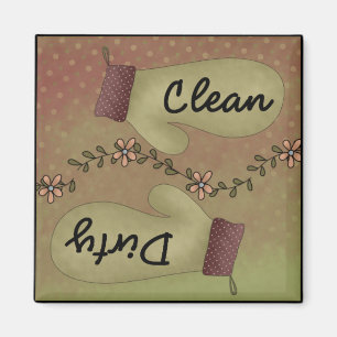 Oven Mitt Vaatwasser Magneet