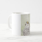 Ovenbird grappige vogel schildering koffiemok (Voorkant links)