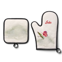 Ovenhandschoen en panhouder