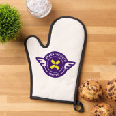 Ovenhandschoen. Ovenwant (Top down)