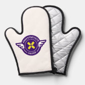 Ovenhandschoen. Ovenwant (Voorkant / Achterkant)