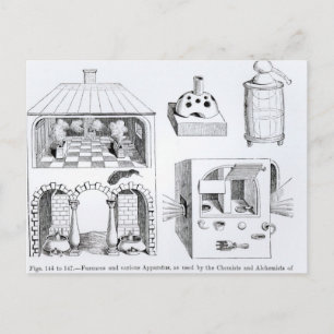 ovens en diverse toestellen briefkaart