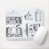 ovens en diverse toestellen muismat (Met muis)