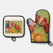 Ovenwant en pannenlap set (Voorkant)