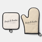 Ovenwant en pannenlap set (Voorkant)