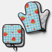 Ovenwant en pannenlappen & pannenlap set (Voorkant / Achterkant)