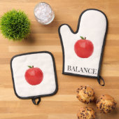 Ovenwant en pannenlappen & pannenlap set (Top down)