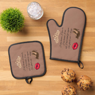 Ovenwant en pannenlappen & pannenlap set