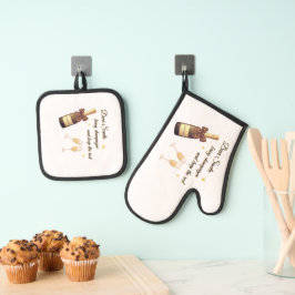 Ovenwant en pannenlappen & pannenlap set