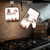 Ovenwant en pannenlappen set
