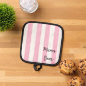 ovenwant mama beer perfect voor een moeder pannenlap (Top down)