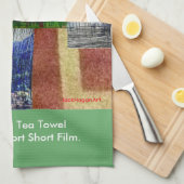 Ovenwanten en pannenlappen theedoek (Quarter Fold)