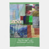 Ovenwanten en pannenlappen theedoek (Verticaal)