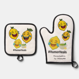 Ovenwanten en pottenhouders ovenwant & pannenlap set