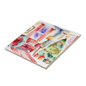 Ovenwanten en pottenhouders tegeltje (Zijkant)