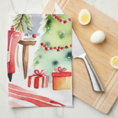 Ovenwanten en pottenhouders theedoek (Quarter Fold)