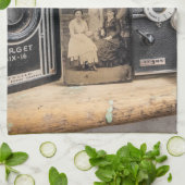 Ovenwanten en pottenhouders theedoek (Gevouwen)