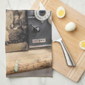 Ovenwanten en pottenhouders theedoek (Quarter Fold)