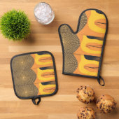 Ovenwanten Ovenwant & Pannenlap Set (Top down)