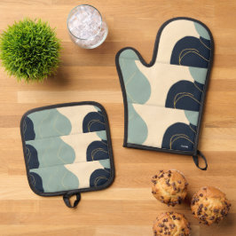 Ovenwanten Ovenwant & Pannenlap Set