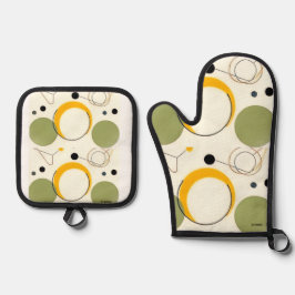 Ovenwanten Ovenwant & Pannenlap Set