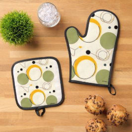 Ovenwanten Ovenwant & Pannenlap Set