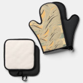 Ovenwanten Ovenwant & Pannenlap Set (Voorkant / Achterkant)