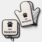 Ovenwanten & Pannenlappen Set (Voorkant / Achterkant)