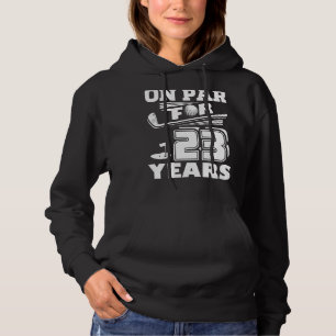 over 23 jaar Golfspeler Golfer 23rd Birth Hoodie