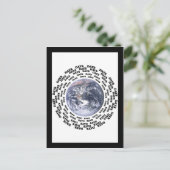 Over 80 dagen over de hele wereld briefkaart (Staand voorkant)