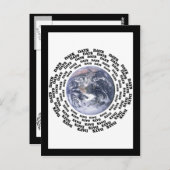 Over 80 dagen over de hele wereld briefkaart (Voorkant / Achterkant)