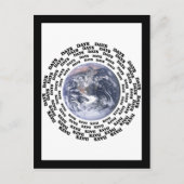 Over 80 dagen over de hele wereld briefkaart (Voorkant)