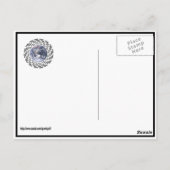 Over 80 dagen over de hele wereld briefkaart (Achterkant)