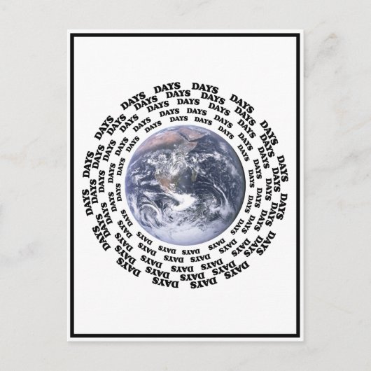 Over 80 dagen over de hele wereld briefkaart (Voorkant)