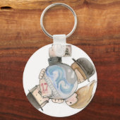 Over 80 dagen over de hele wereld sleutelhanger (Voorkant)