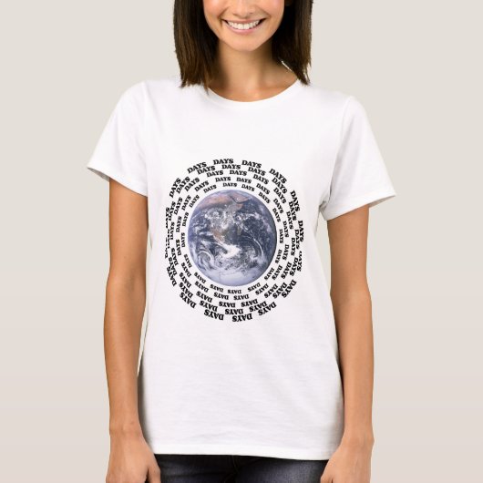 Over 80 dagen over de hele wereld t-shirt (Voorkant)