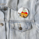 Over-Achiever Cheese Lover Ronde Button 5,7 Cm (In situ)