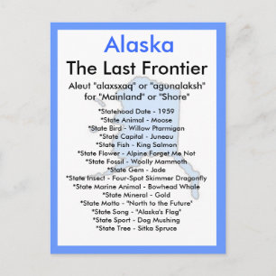 Over Alaska Briefkaart