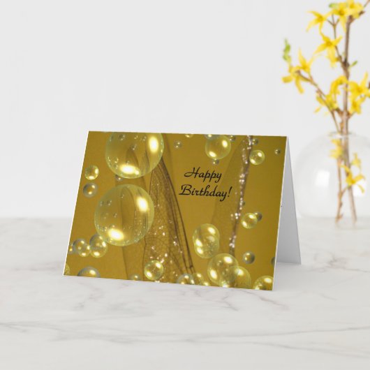 Over Angel Wings Kaart (Gele Bloem)