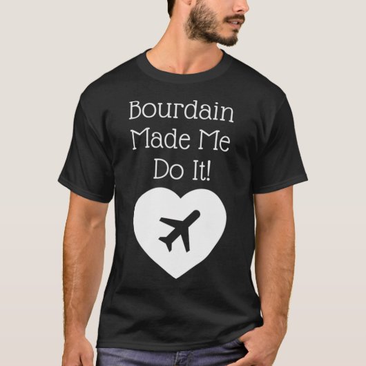 Over Anthony Bourdain T-shirt (Voorkant)