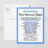 Over Arkansas Briefkaart (Voorkant / Achterkant)