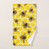 Over bijen heen washanddoek bad handdoek (Handdoek)