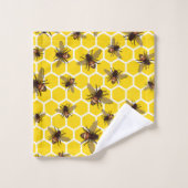 Over bijen heen washanddoek bad handdoek (Wasdoekje)