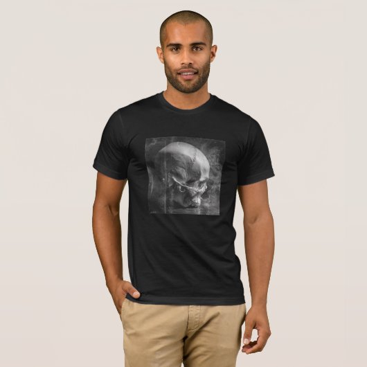 Over Bite — Gothic Fine Art Skull T-Shirt (Voorkant volledig)