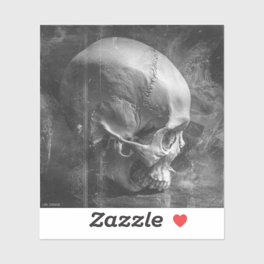 Over Bite — Gothic Fine Art  Sticker (Vel)