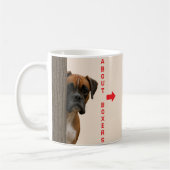 Over Boxers Funny & Loving Boxer Dog Quote Design Koffiemok (Links)