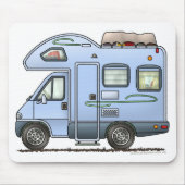 Over Cab Camper RV Mousepad Muismat (Voorkant)